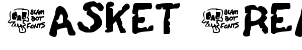 Casket Breath font preview